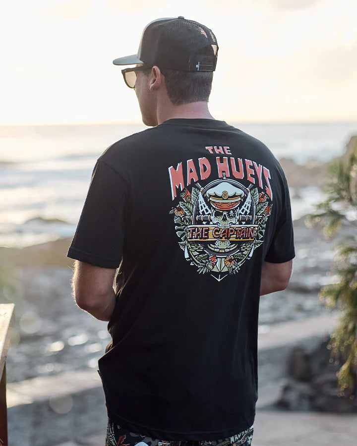 THE MAD HUEYS THE ISLAND CAPTAIN SS TEE