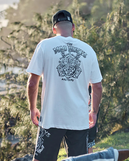 THE MAD HUEYS AHOY FKRS SS TEE