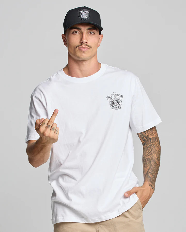 THE MAD HUEYS AHOY FKRS SS TEE