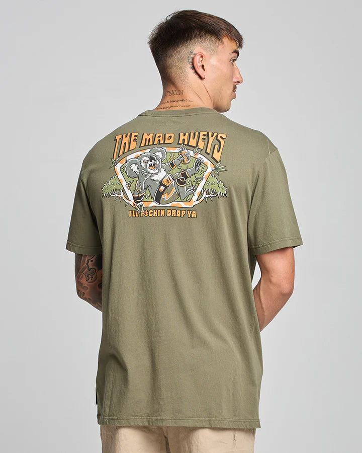 THE MAD HUEYS DROP BEAR SS TEE