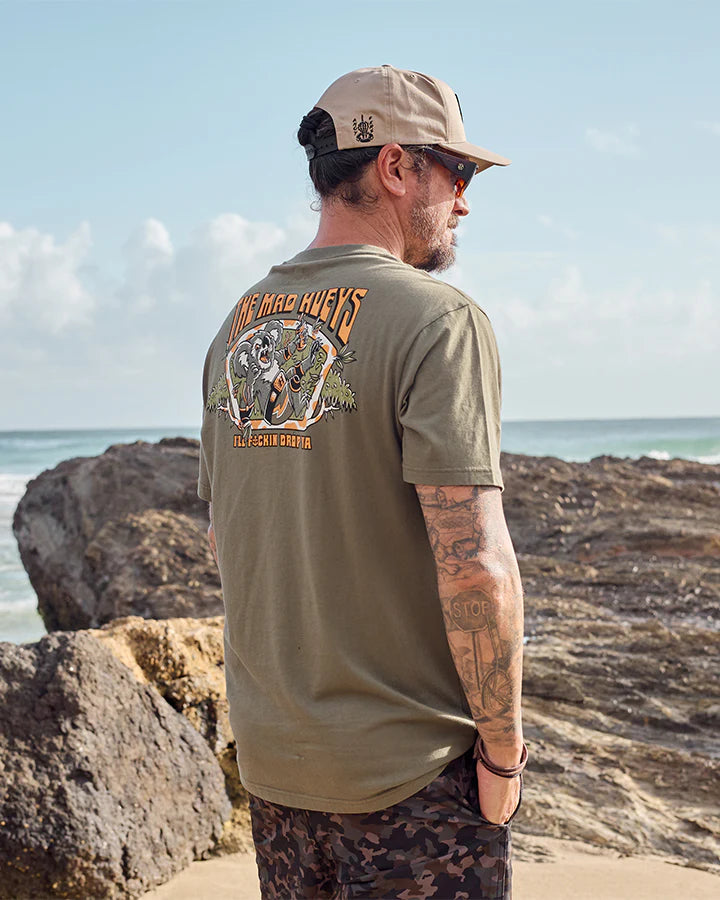 THE MAD HUEYS DROP BEAR SS TEE