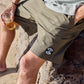 THE MAD HUEYS ANCHOR BONES 18' CHINO SHORT