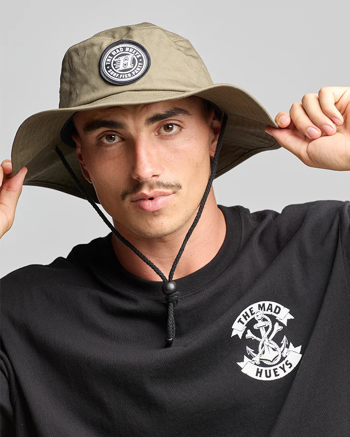 THE MAD HUEYS H SERIES WIDE BRIM HAT