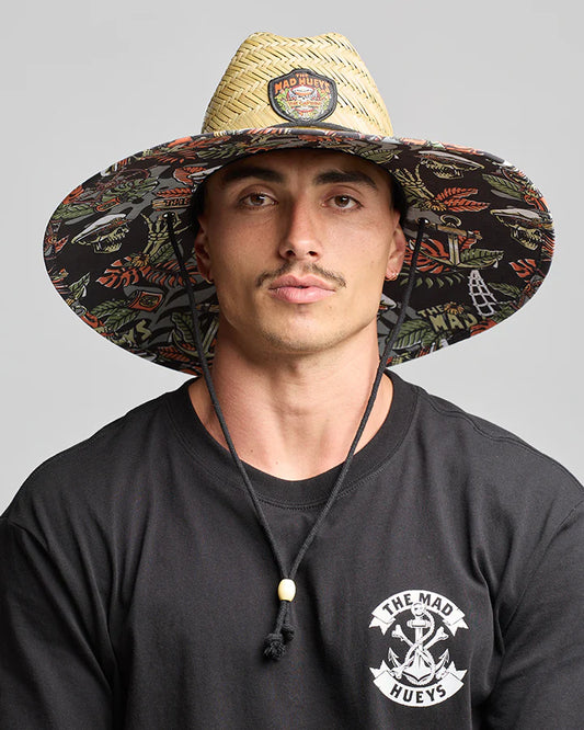 THE MAD HUEYS THE ISLAND CAPTION STRAW HAT