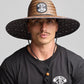 THE MAD HUEYS ANCHOR BONES STRAW HAT