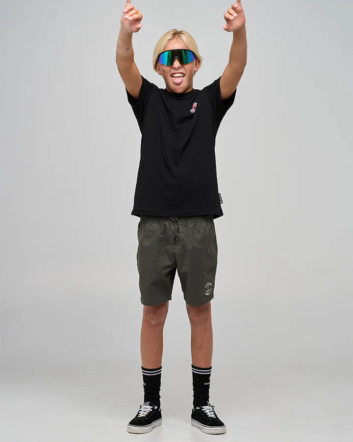 THE MAD HUEYS KING COD CODZILLA YOUTH SS TEE