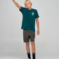 THE MAD HUEYS YOUTH CROC CAPTAIN SS TEE
