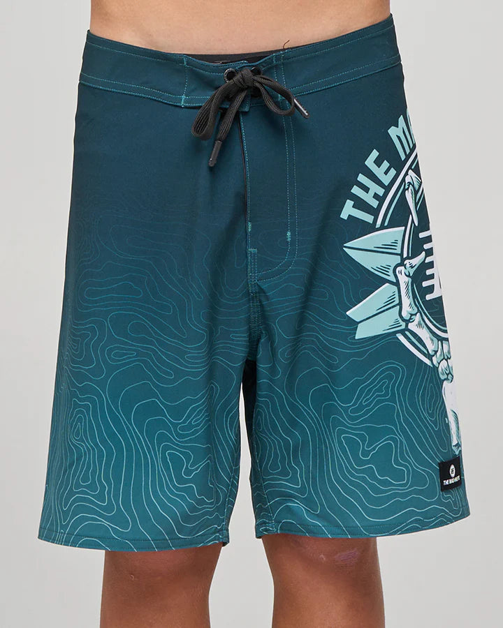 THE MAD HUEYS YOUTH SURFING H 17" BOARDSHORT