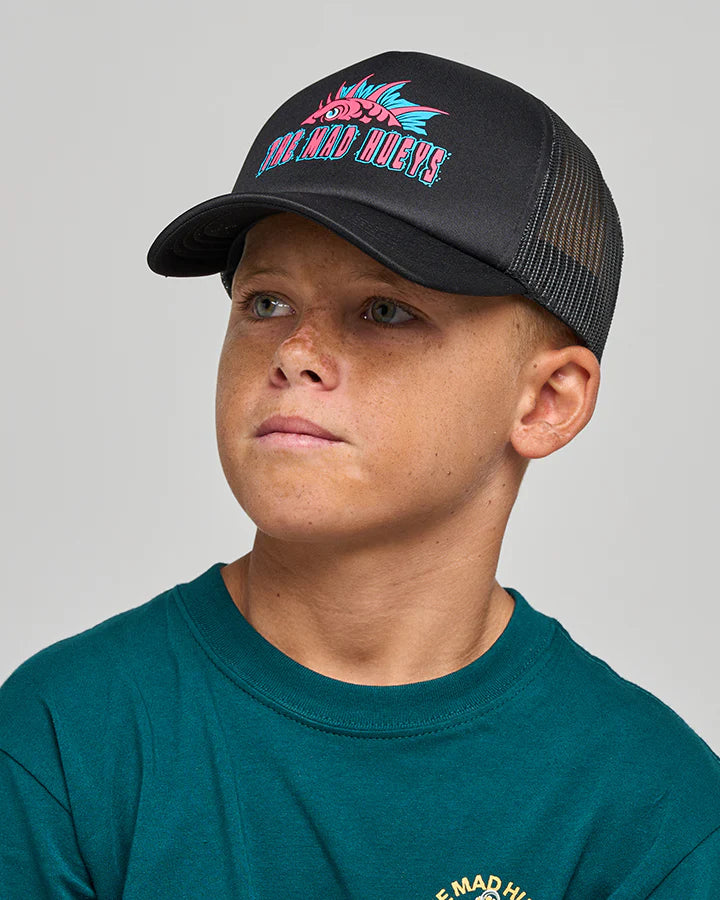 THE MAD HUEYS KING COD CODZILLA YOUTH FOAM TRUCKER CAP