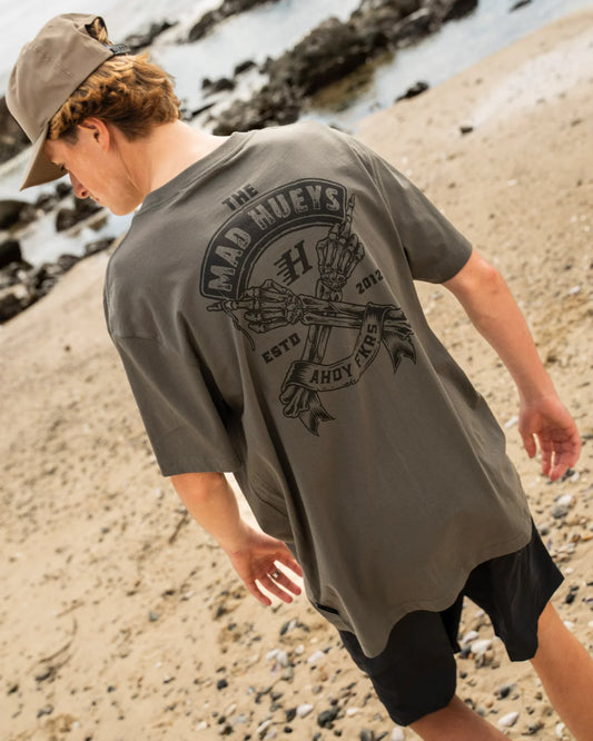 THE MAD HUEYS FKRS AHOY SS TEE