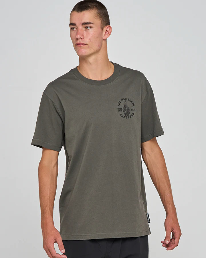 THE MAD HUEYS FKRS AHOY SS TEE