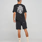 THE MAD HUEYS TRIPLE ANCHOR MENS SS TEE