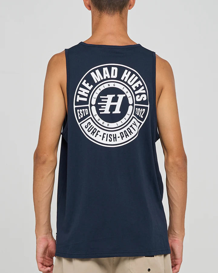 THE MAD HUEYS MENS LIVING HUEYS TANK