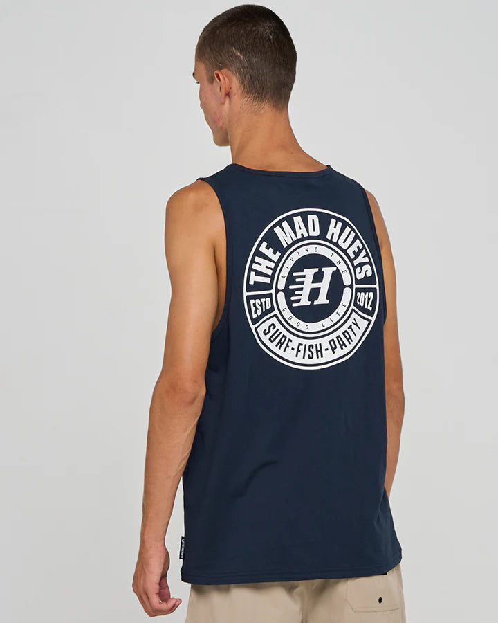 THE MAD HUEYS MENS LIVING HUEYS TANK