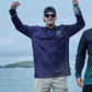 THE MAD HUEYS MENS CAPTAIN COOKED JAWS UPF50+ FISHING JERSEY