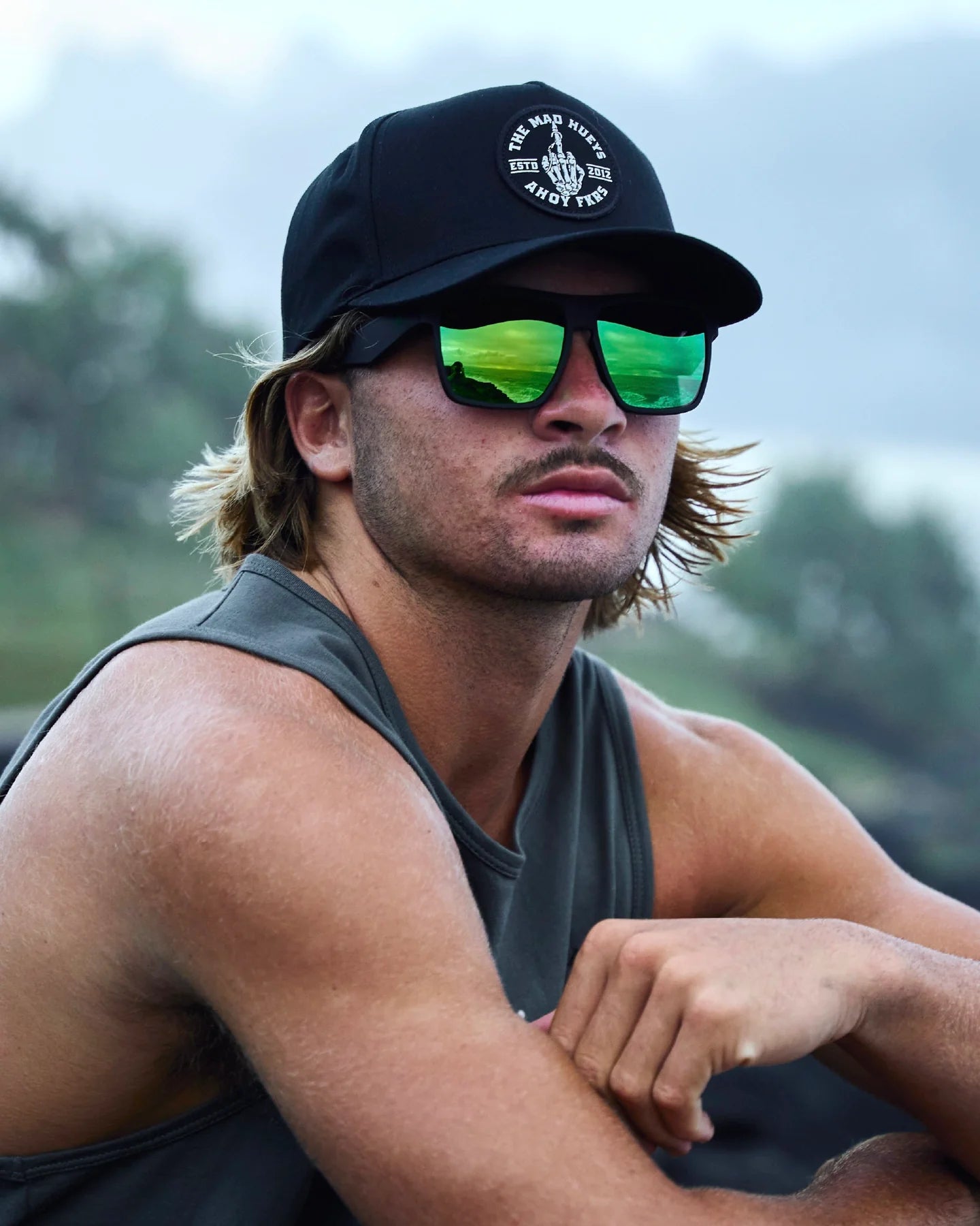 THE MAD HUEYS FKRS AHOY/ TWILL SNAPBACK CAP