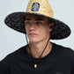 THE MAD HUEYS TRIPLE ANCHOR STRAW HAT
