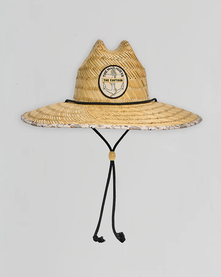 THE MAD HUEYS CROC CAPTIAN STRAW HAT