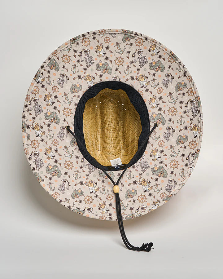 THE MAD HUEYS CROC CAPTIAN STRAW HAT