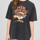 THE MAD HUEYS BIRDS OF PREY WOMENS OVERSIZED TEE