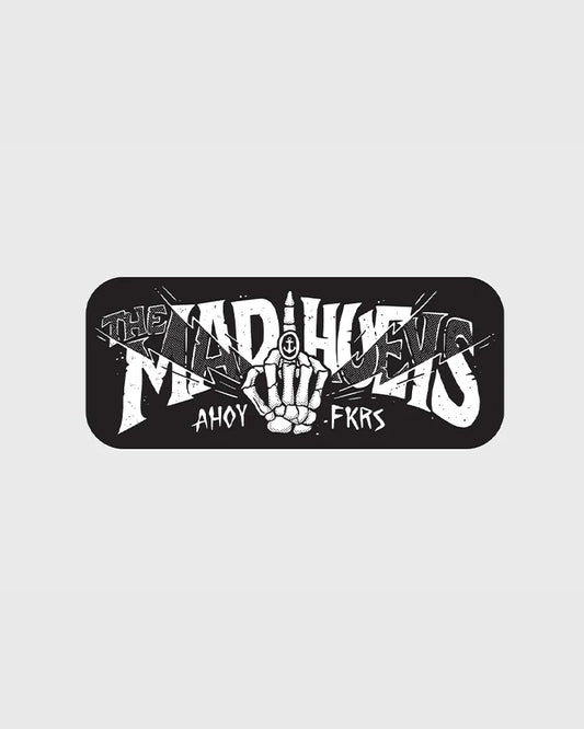 THE MAD HUEYS BONES AHOY STICKER