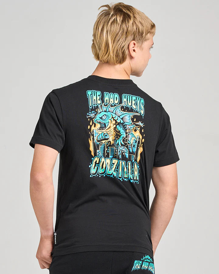 THE MAD HUEYS GODZILLA RETURNS YOUTH SS TEE