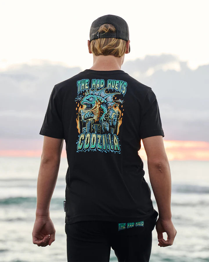 THE MAD HUEYS GODZILLA RETURNS YOUTH SS TEE