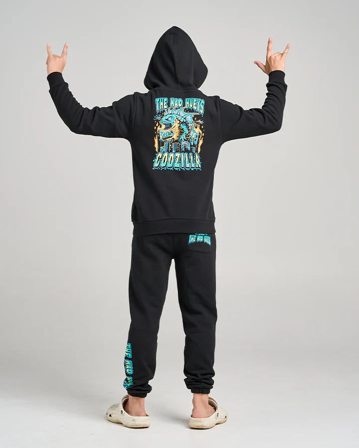 THE MAD HUEYS CODZILLA RETURNS YOUTH PULLOVER