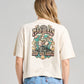 THE MAD HUEYS SIDE SADDLE WOMENS BOXY SS TEE