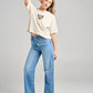 THE MAD HUEYS SIDE SADDLE WOMENS BOXY SS TEE