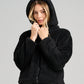 THE MAD HUEYS SEAHORSE WOMENS HOODED ZIP THROUGH JACKET
