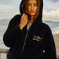 THE MAD HUEYS SEAHORSE WOMENS HOODED ZIP THROUGH JACKET