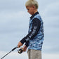 THE MAD HUEYS ROPE SKULL ANCHOR YOUTH UPF 50+ FISHING JERSEY