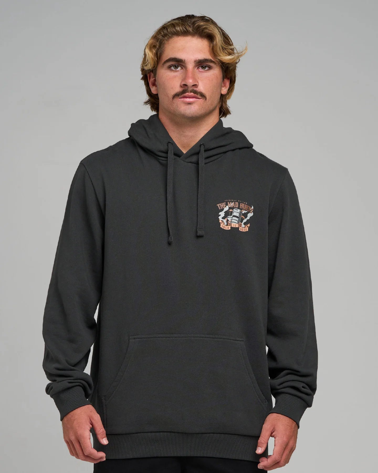 THE MAD HUEYS KEGS KELLY HOODED PULLOVER