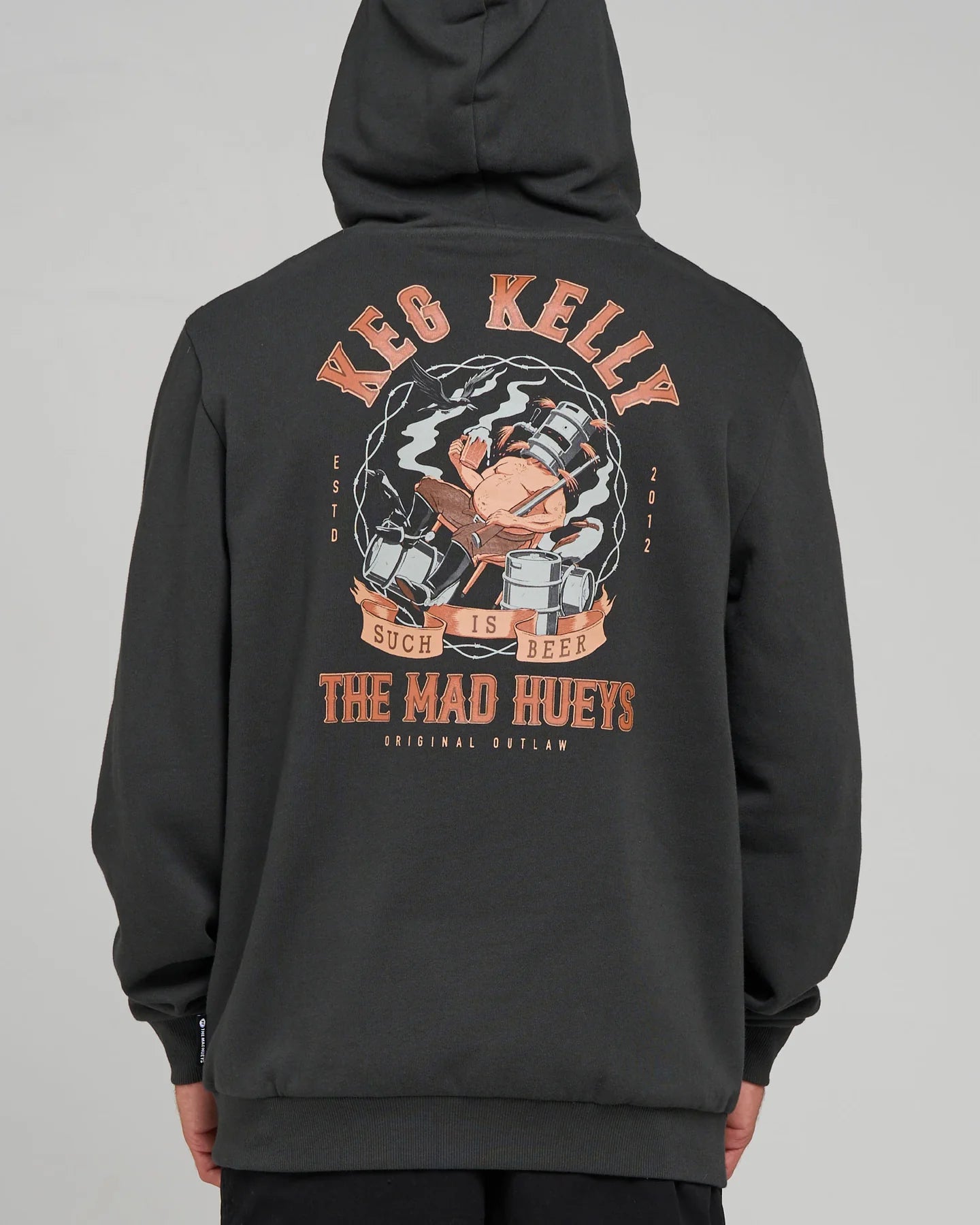 THE MAD HUEYS KEGS KELLY HOODED PULLOVER