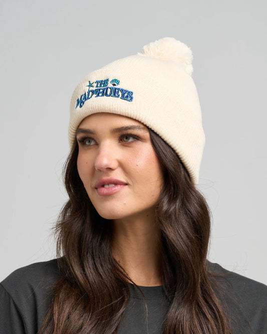 THE MAD HUEYS MERMAIDS DRINK FREE RELAXED BEANIE