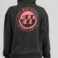 THE MAD HUEYS H SPLIT WOMENS HOODED ZIP THRU JACKET