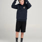 THE MAD HUEYS FLAME ANCHOR YOUTH HOODED PULLOVER