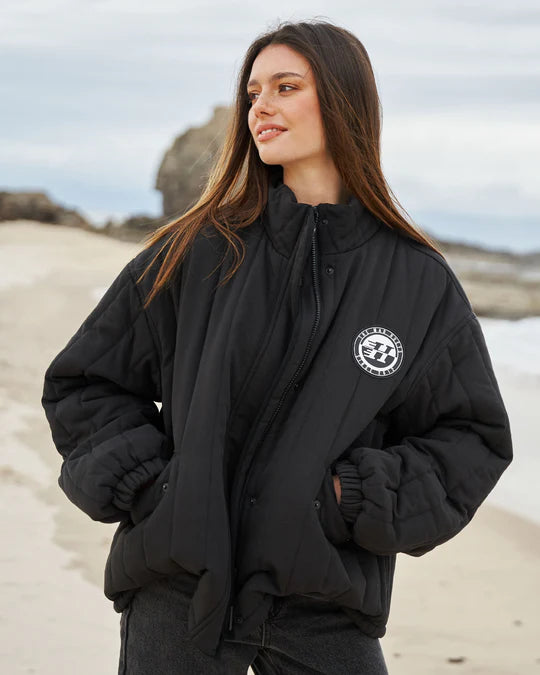 THE MAD HUEYS H SERIES SPLIT WOMENS PUFFER JACKET