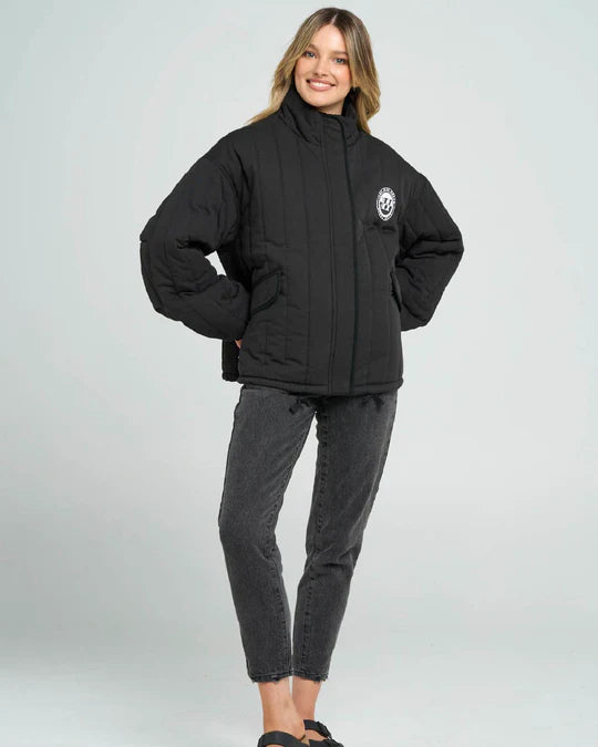 THE MAD HUEYS H SERIES SPLIT WOMENS PUFFER JACKET