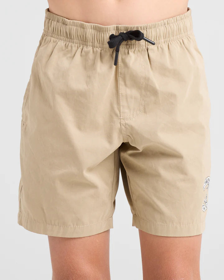 THE MAD HUEYS SKULL ANCHOR YOUTH 14' VOLLEY SHORTS