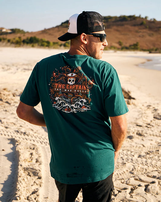 THE MAD HUEYS THE KRAKEN CAPTAIN SS TEE