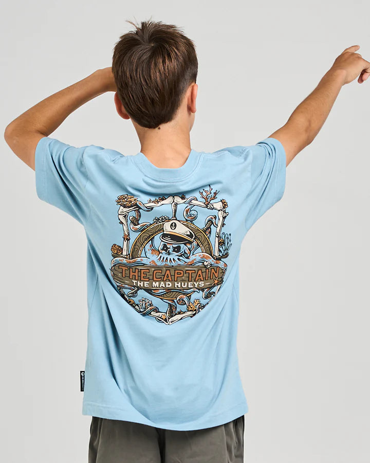 THE MAD HUEYS THE SEA CAPTAIN YOUTH SS TEE