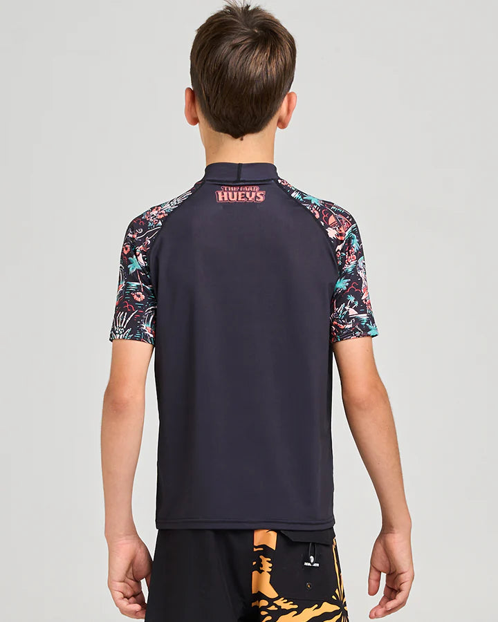 THE MAD HUEYS SHE'LL BE RIGHT YOUTH RAGLAN SS RASHIE