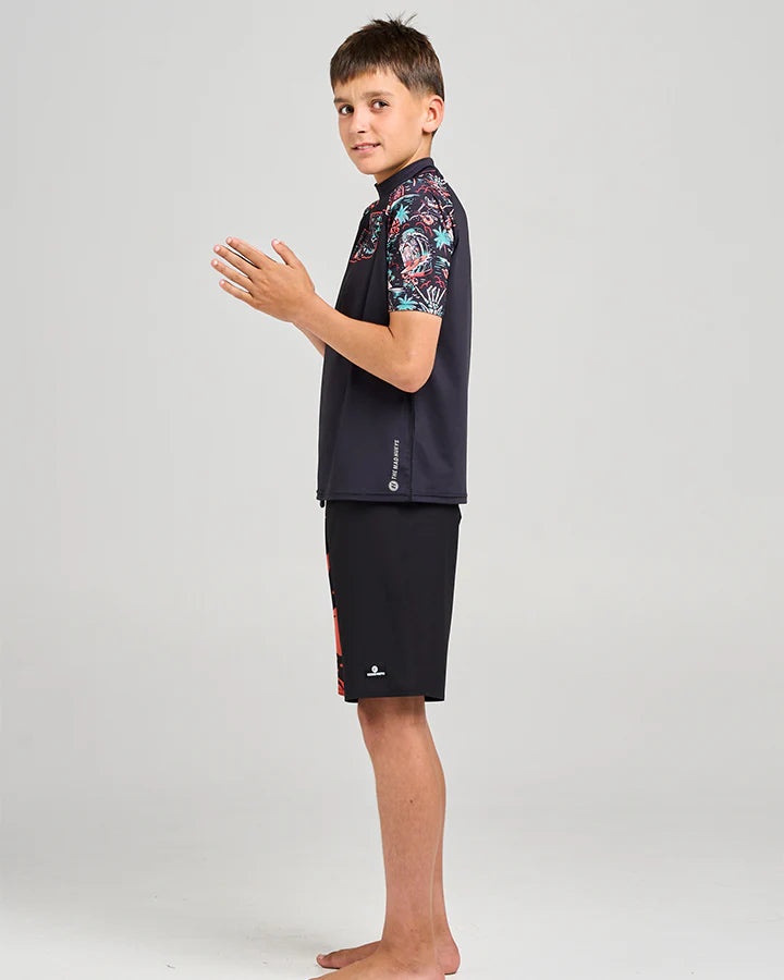 THE MAD HUEYS SHE'LL BE RIGHT YOUTH RAGLAN SS RASHIE