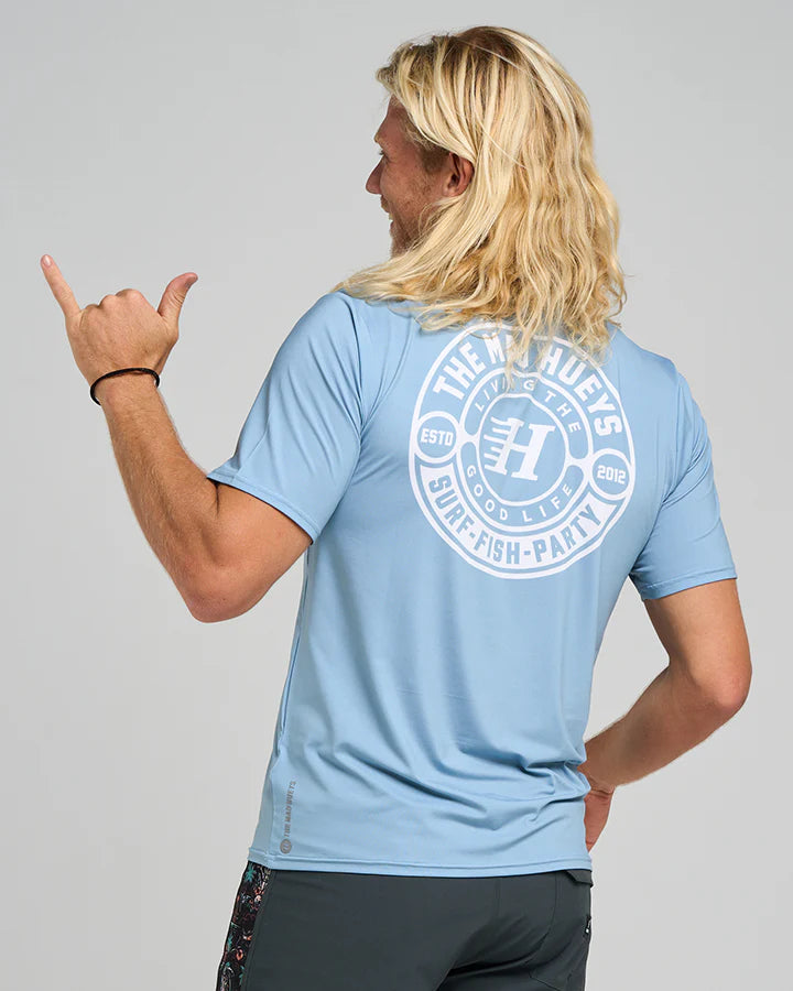 THE MAD HUEYS HUEYS GOOD LIFE RELAXED SS RASHIE