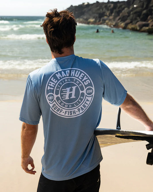 THE MAD HUEYS HUEYS GOOD LIFE RELAXED SS RASHIE