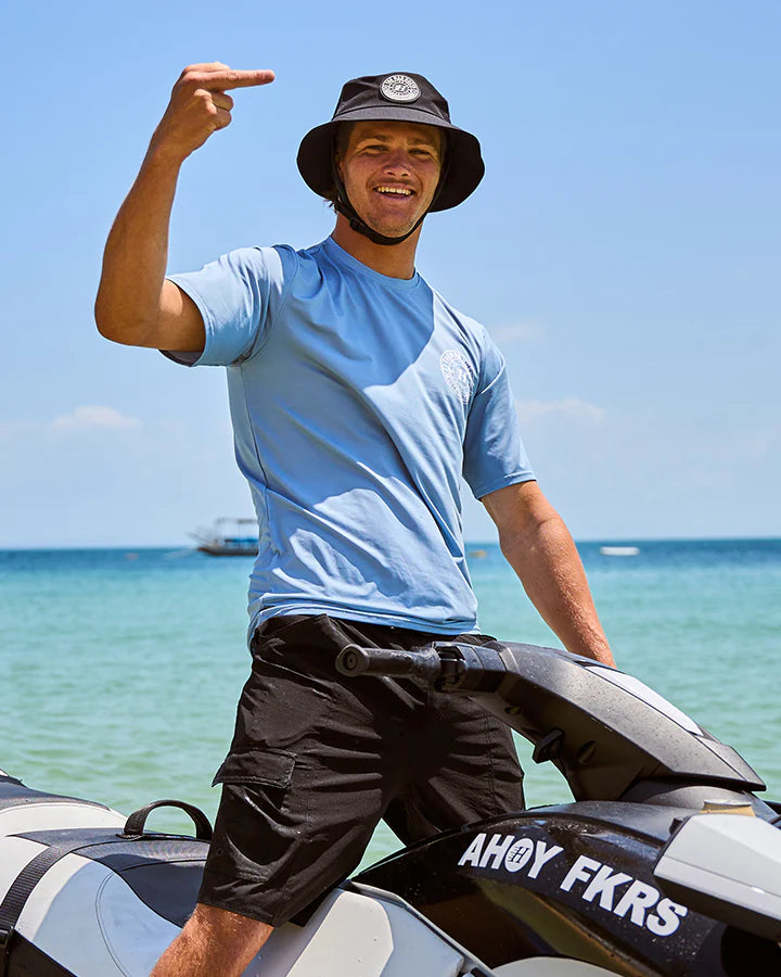 THE MAD HUEYS HUEYS GOOD LIFE RELAXED SS RASHIE