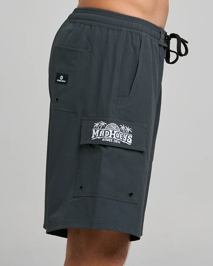 THE MAD HUEYS BEACHED 20' BOARDSHORTS