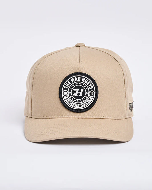 THE MAD HUEYS HUEYS GOOD LIFE TWILL SNAPBACK CAP